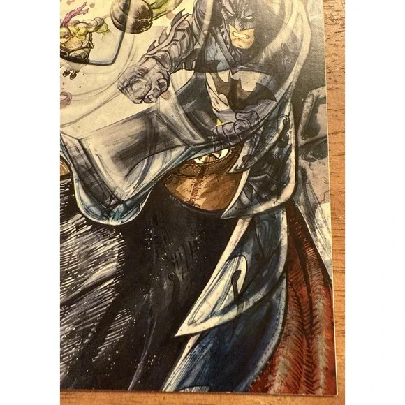 BATMAN TEENAGE MUTANT NINJA TURTLES # 3 VF/NM DC COMICS 2016 - Picture 3 of 10